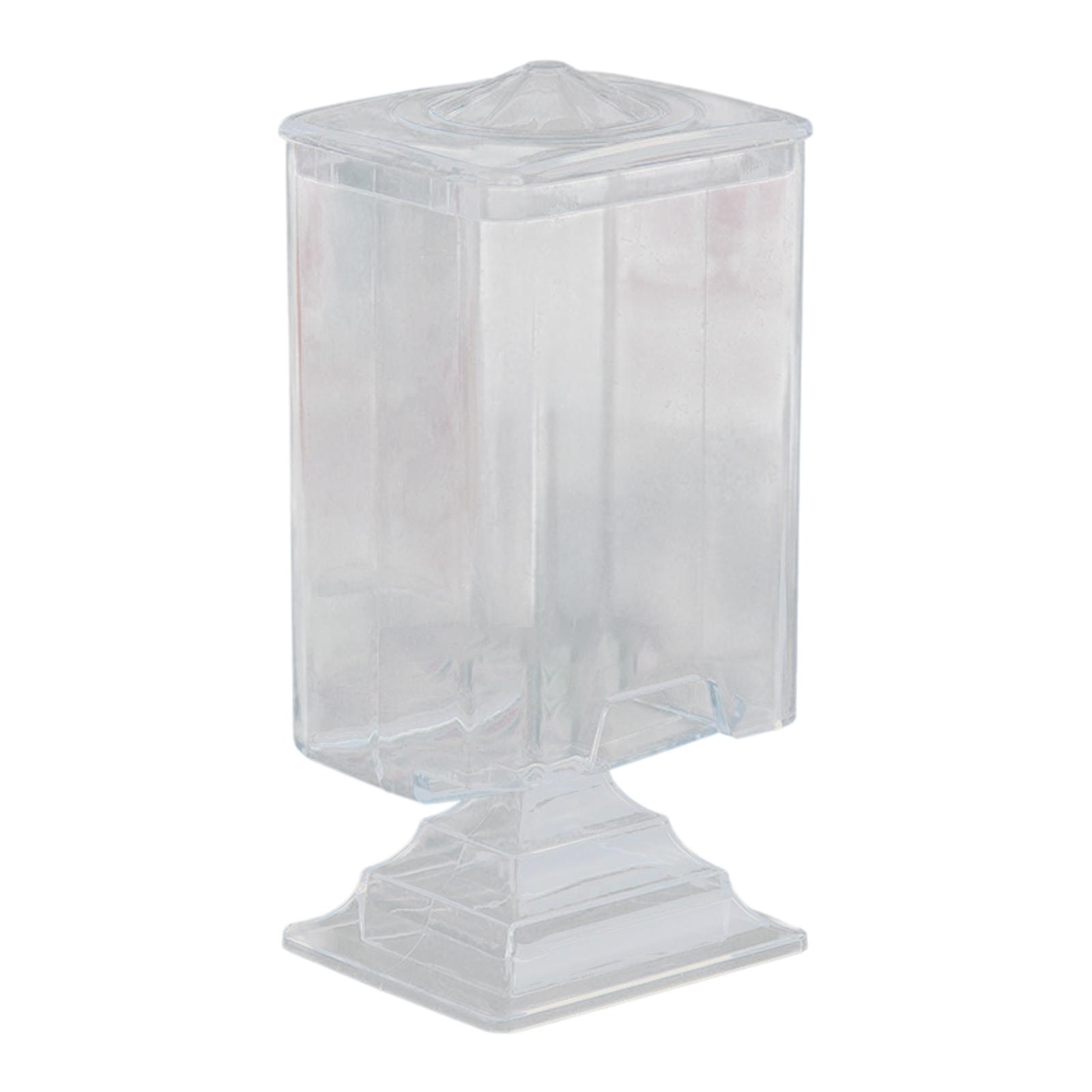 

Держатель для ватных дисков, органайзер для косметических дисков, диспенсер для ватных дисков, средство для снятия макияжа с ногтей, коробка для хранения бумажных дисков для ватных дисков прозрачный