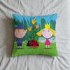 B-BBen H-HHollys Little Kingdom Cushion Cover Decorative Throw Pillow Modern Square Romantic Couch Sofa Bed Car