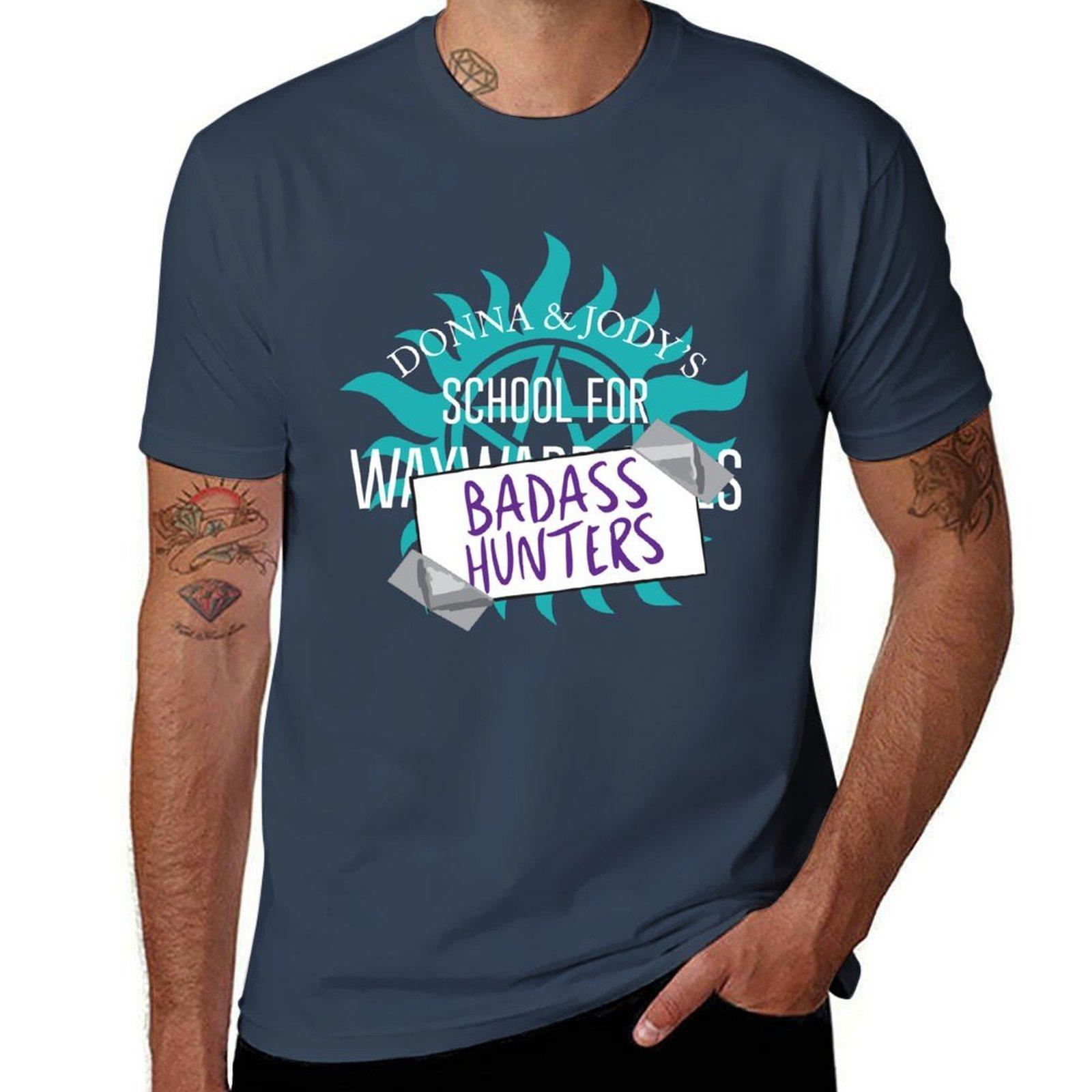 Wayward Sisters School for Badass Hunters TShirt Festive Simple TShirt S
