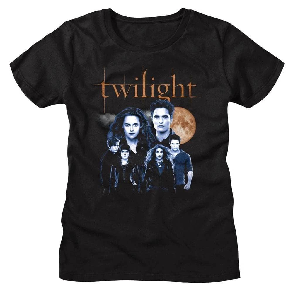 Twilight Full Moon Cast Women s T Shirt XL