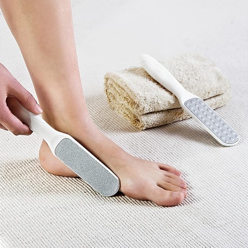 1/2PCS Stainless Steel Double-Sided Foot File Remove Calluses Exfoliation Dead Skin Feet Household Bathroom Foot Care Supplies