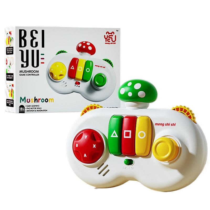 

Lighting Music Busy Board Baby Toys Montessori Sensory Play Buttons Simulate Controller Camera Piano Educational Travel Toy Gift зелёный