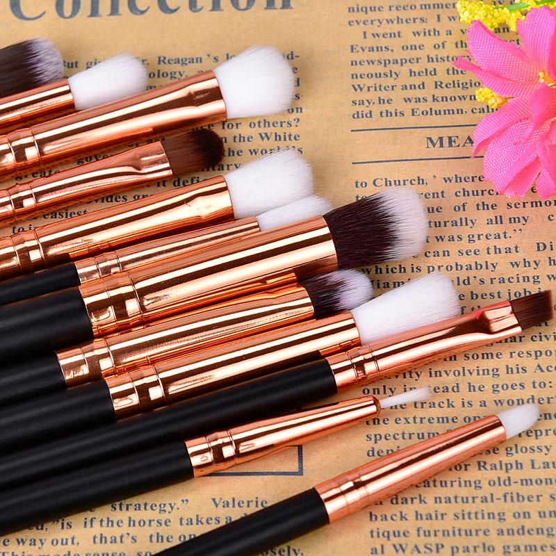 Eyeshadow Brush Set Professional 12pcs Makeup Brushes Eyebrow Eyeliner Lip Brush Make Up Cosmetic Beauty Tools
