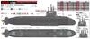 Pit-Road 1/350 Skywave Series Japan Maritime Self-Defense Force Submarine SS-501 Soryu Plastic Model Kit JB34
