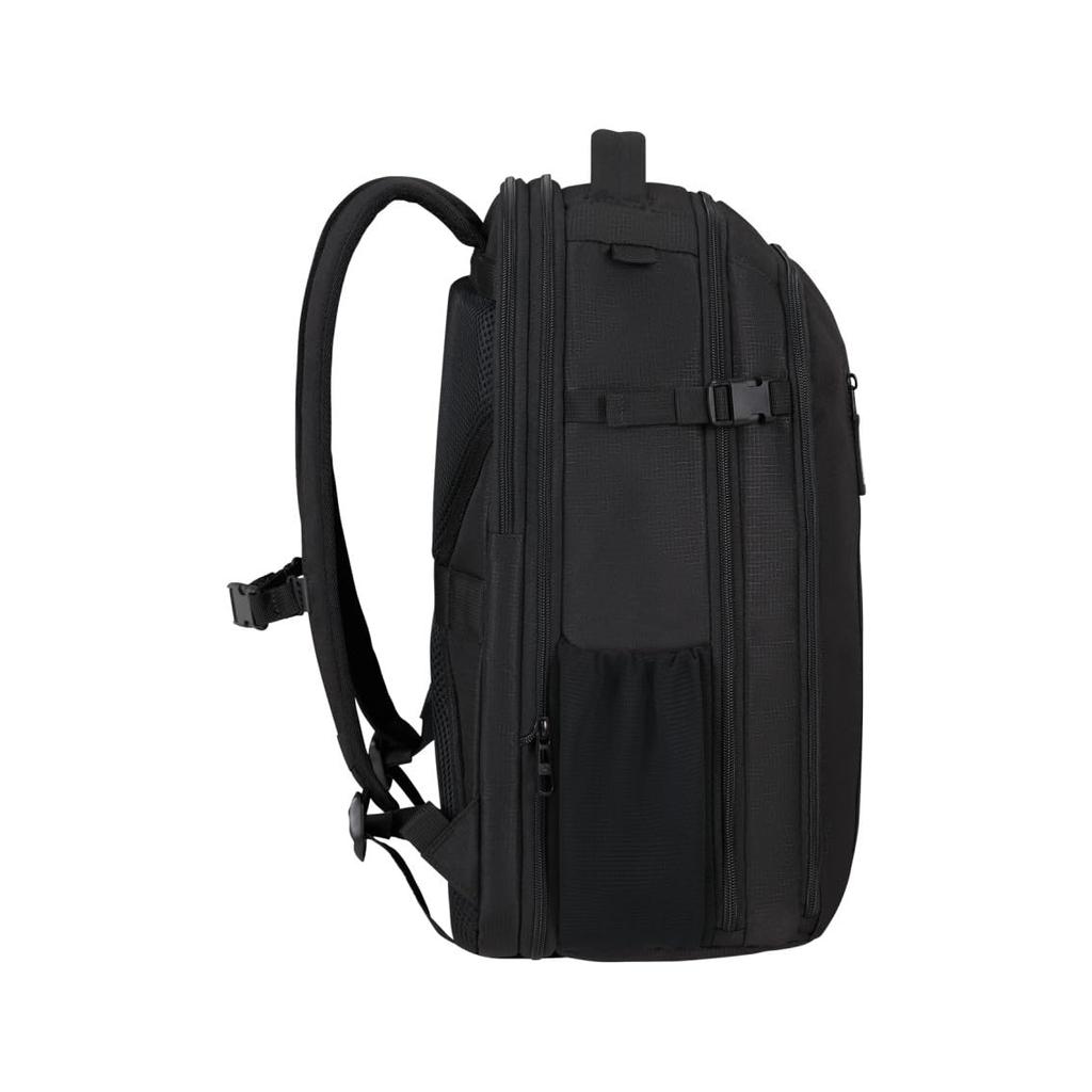 Lauder PC business school large capacity [Samsonite] Backpack, compatible, water-repellent, bag, bag, rucksack, backpack, lightweight, 39.5L (Black)