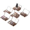 Winnie the Pooh Eyeshadow: 8-Color Palette with Diamond Finish & 2 Eyebrow Powders.