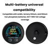5918 DC 7–100V Digital Circular Voltmeter Waterproof Battery Capacity Monitor Car Voltage Meter Tester Battery Level Indicator