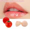 Yousheng 12g Fruit Lipstick High Gloss Moisturizing Long Lasting Reduce Dead Skin Strawberry Peach Lemon Tomato Lightening Lip Balm for Daily Use