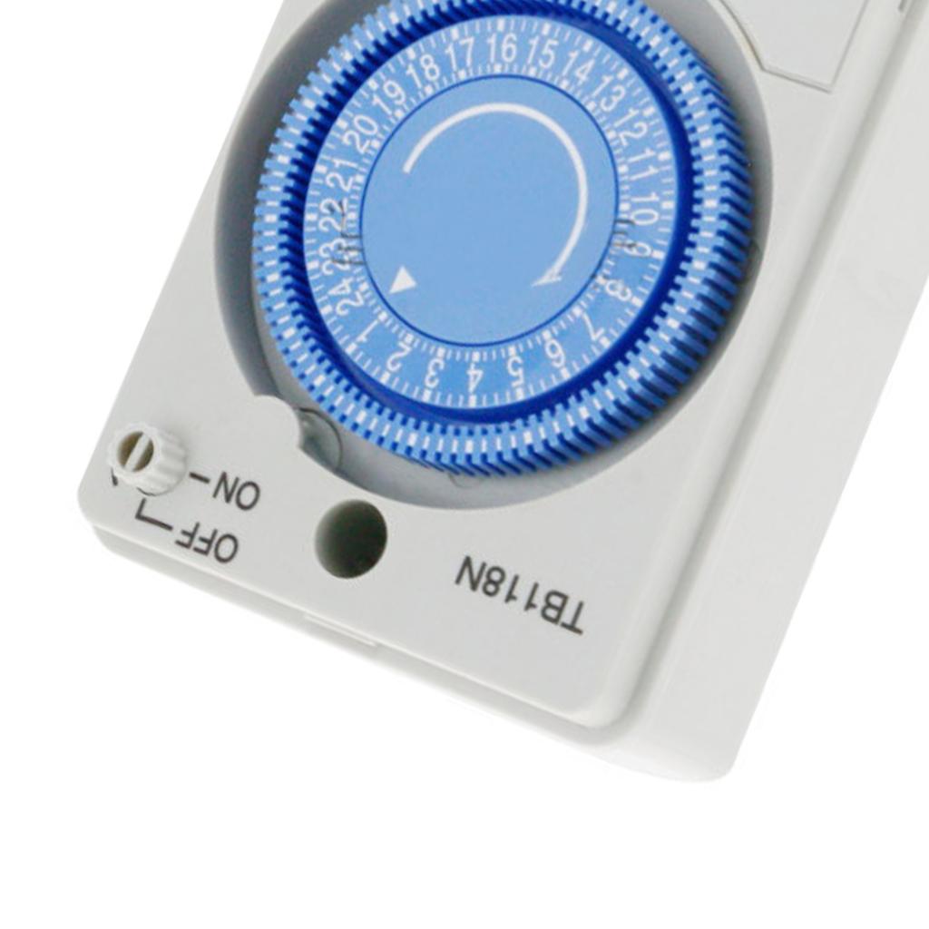 Mechanical Time Switch Built in Battery Microcomputer Timer Controller for Industrial Use