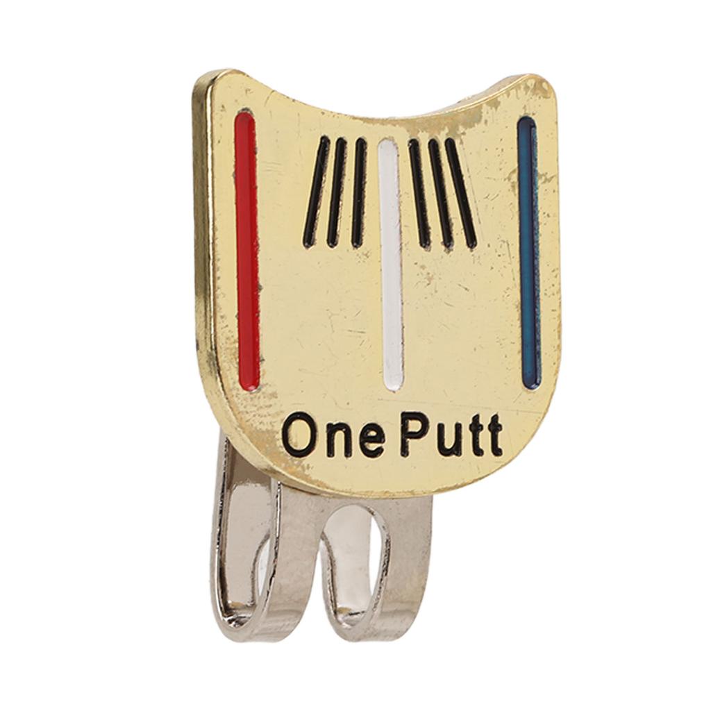 Magnetische Golf Hoed Clip Magnetische Golf Bal Markering Golf Hoed Clip met Bal Markering Golfer Accessoire Gouden