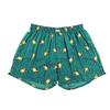 Paul & Joe Men's Emerald Green Trunks with 4-Layer Cotton Lining and Elastic Buttons