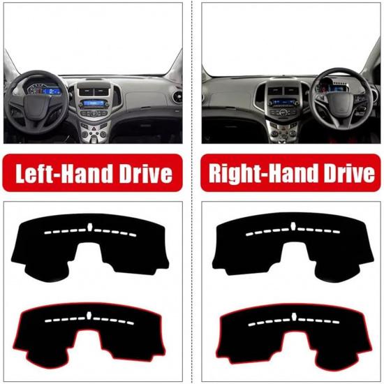 Fit for Chevrolet Sonic/Aveo 2016-2020,Dashboard Cover,Car Dash Cover,Dash Mat,Anti Slip Dash Board Cover,Car Interior Accessories