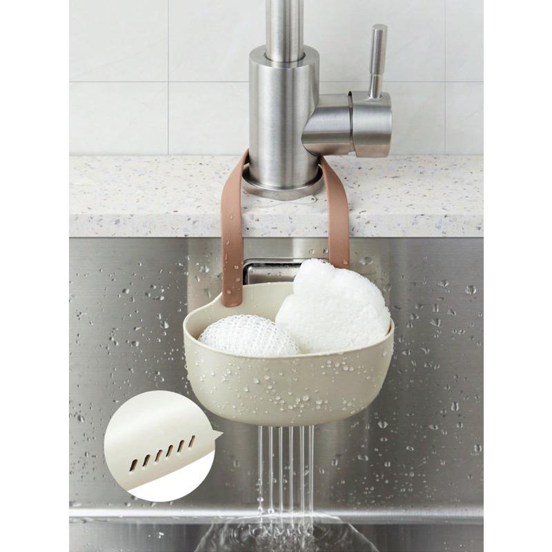 

Silicone Soap Dish with Drainage - Anti-Splash, Non-Slip Countertop Mat for Kitchen & Bathroom Sinks, Non-Slip Kitchen Mats for Sink Side 1PC M коричневый