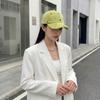 Creative Colorful Rhinestones Baseball Cap Cotton Distressed Design Full Rhinestone Baseball Hat Korean Duckbill Hat