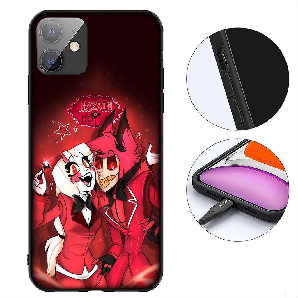 Alastor H-Hazbins Charile Angel Dust Hotels Phone Case for Xiaomi Redmi Note 13 14 ProPlus Pro Plus 14C A4 13C Pro+ Note14 Cover
