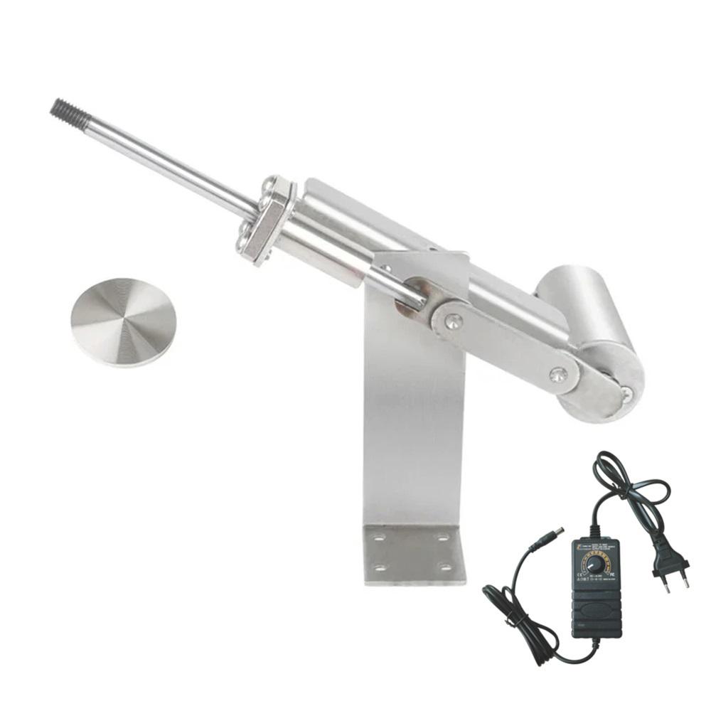 

Линейный актуатор DIY с ходом 39 мм, корпус из нержавеющей стали, возвратно-поступательный линейный актуатор с базовым кронштейном/блоком питания/диском 60 мм