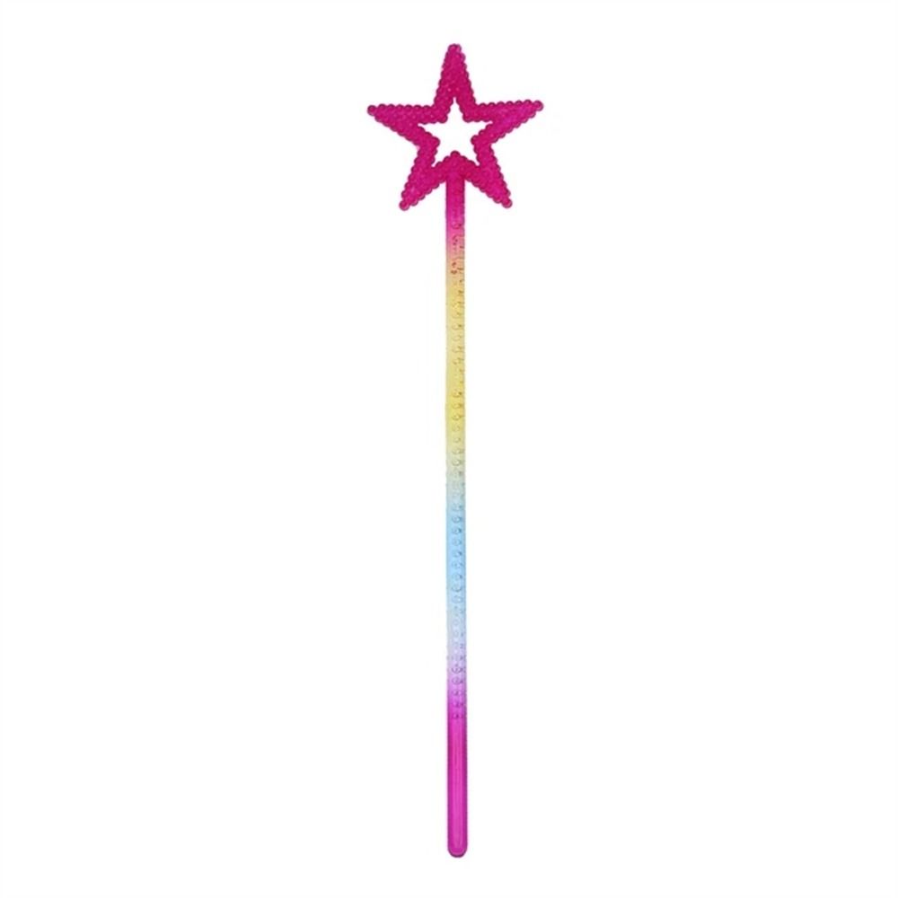 Role-playing Fairy Wand Five Pointed Star Star Wand Cosplay Props Princess Sticks  Girls Costume