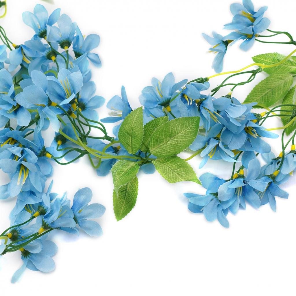 1 Stück Künstliche Hängepflanze DIY Falsche Prunkwinde Garten