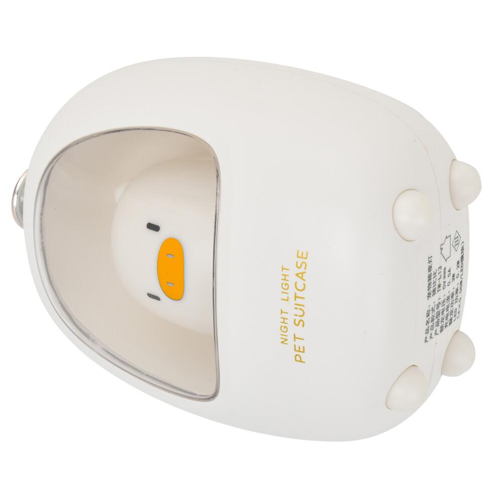 Creative Animal Shaped Light Safe Baby-Friendly Design Rechargeable Bedside Lamps BPA-Free Soft Silicone Adjustable Brightness LED Night Light for Kid