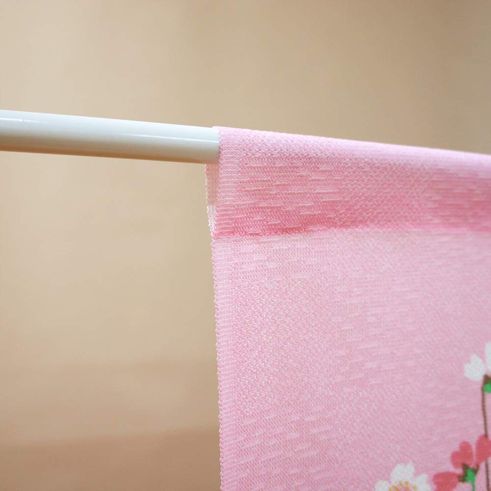 Noren Kobo Noren Wall Hanging Room Japanese Owl Forest Seven Lucky Four Seasons Spring Warmth Tapestry, Divider/Privacy Screen, Half-Lantern Curtain,