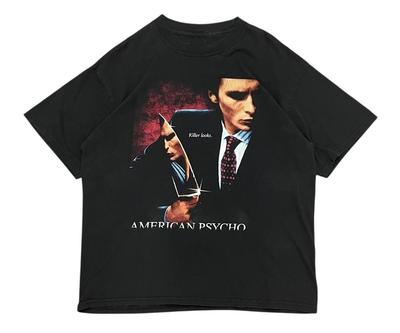 American Psycho Movie T-Shirt Christian Bale Bateman Horror Reprint New Unisex T-Shirt