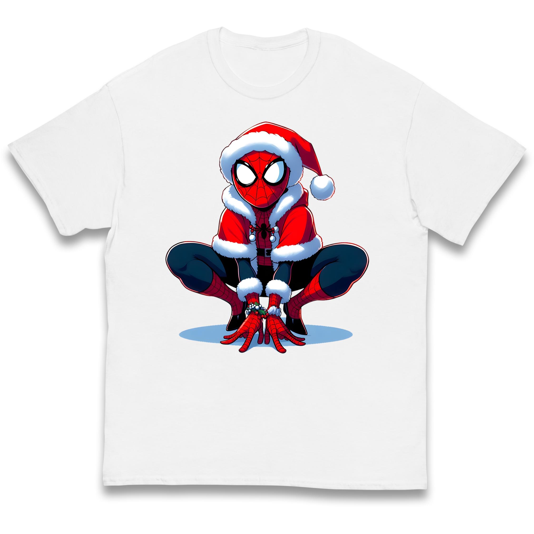 Spiderman Santa Kids T-Shirt 100