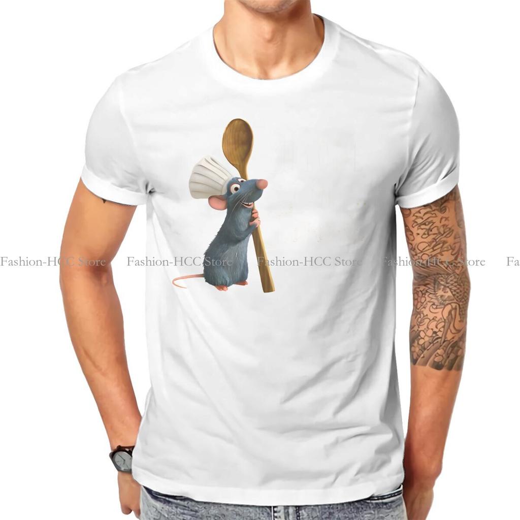 Remy Anyone Can Cook Tshirt For Unisex Ratatouilles Cartoon Clothing Style T Shirt Homme
