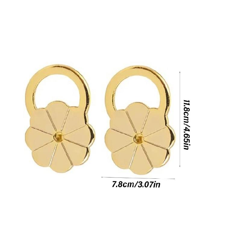 10pcs Multipurpose Earring Backs Ornament Elegant Earring Lifters Ornament Sturdy Metal Backs for Drooping Ears