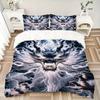 3pcs Electric Storm Dragon Pattern Bedding Three-Piece Set (1 Cover + 2 Pillowcases, No Fillings), This Printed Bedding Set Is