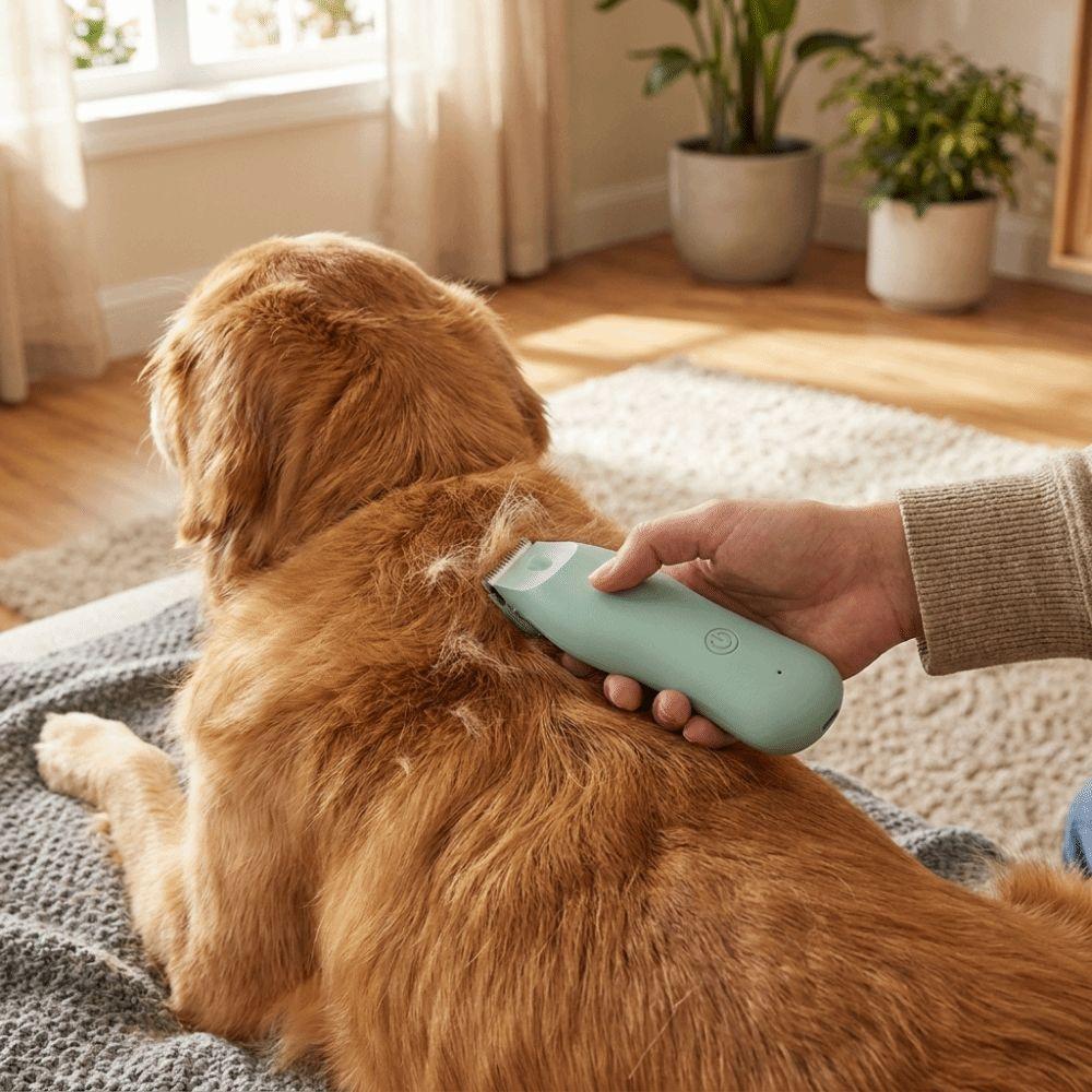 Low Noise Electrical Dog Hair Trimmer USB Charging Pet Hair Clipper Cat Shaver for Cats and Dogs