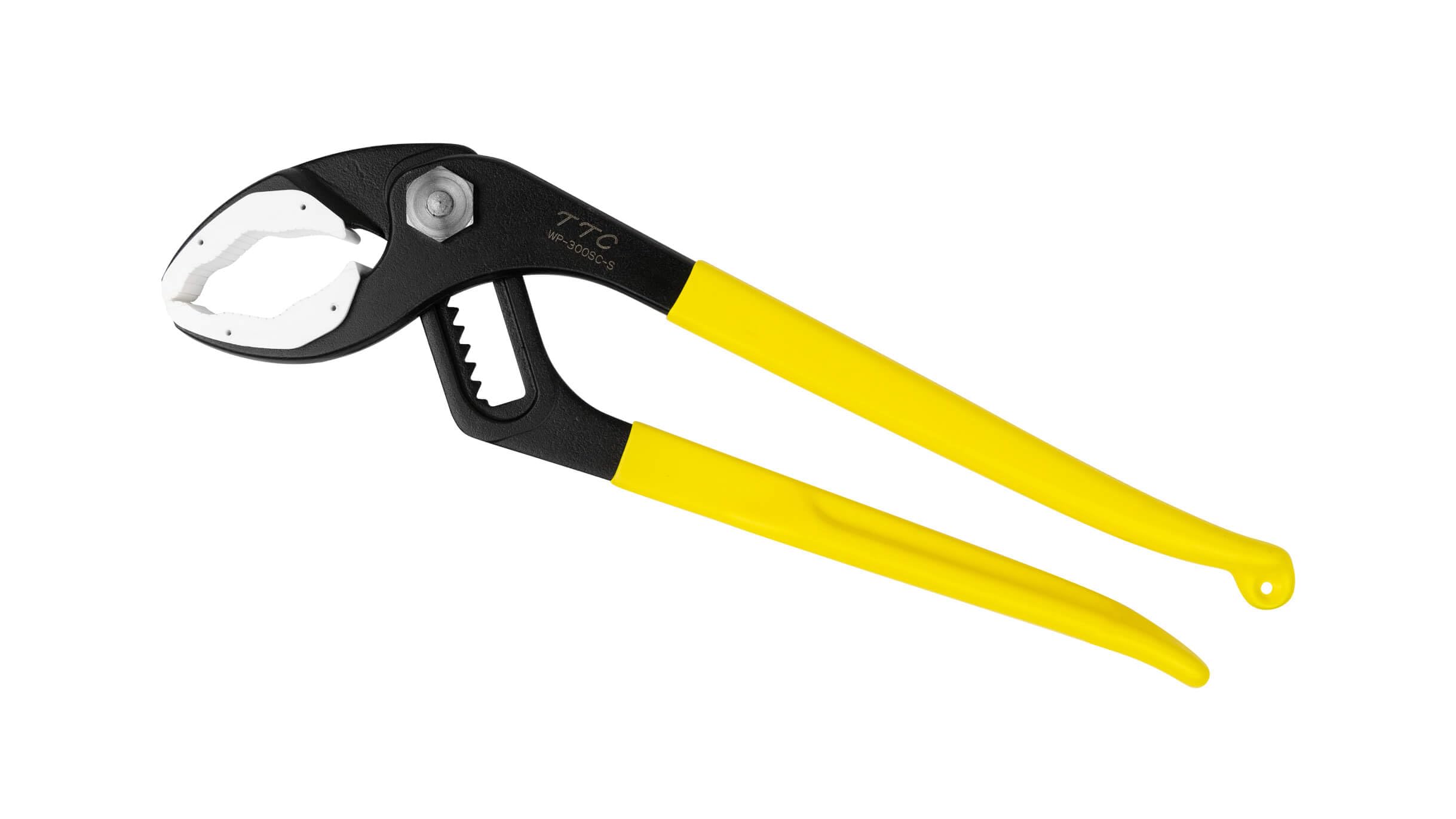 TTC Water Pump Pliers with Resin Coating and 300mm Scratch-Free Spring, WP-300SC-S