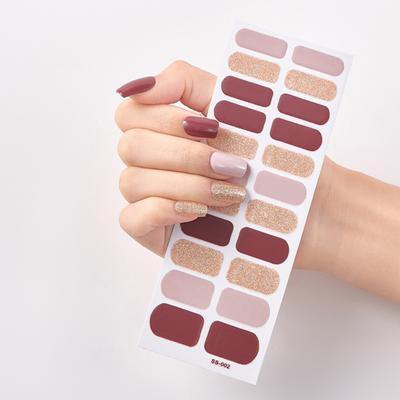 Nagelklistermärke Nail Art självhäftande miljövänliga klistermärken Pappersdekaler