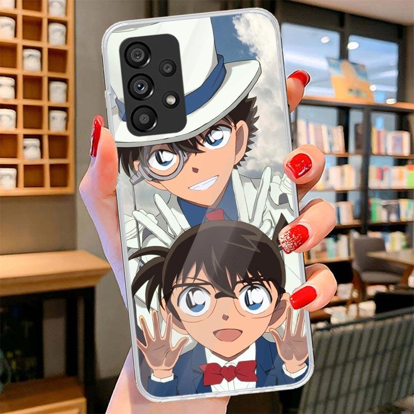 Anime Conan Phone Case For Samsung Galaxy A17 A37 A57 A16 A26 A36 A56 A15 A25 A35 A55 A14 A24 A34 A54 A13 A23 A33 A53 Galaxy A16