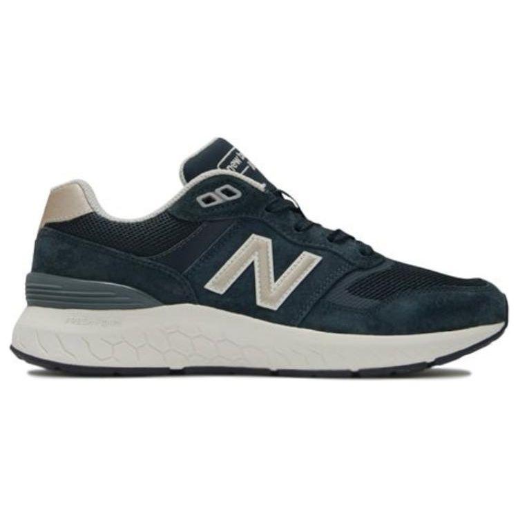 New Balance Nb Fresh Foam 880 V6 Comfortable Breathable Shock Absorbing Durable Low Top Running Shoes Women Sneaker Navy-Blue WW880NV6