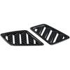 Carbon Fiber Dashboard Upper Side Air Vent Cover Trim Accessories for Mitsubishi Outlander 2022-2026