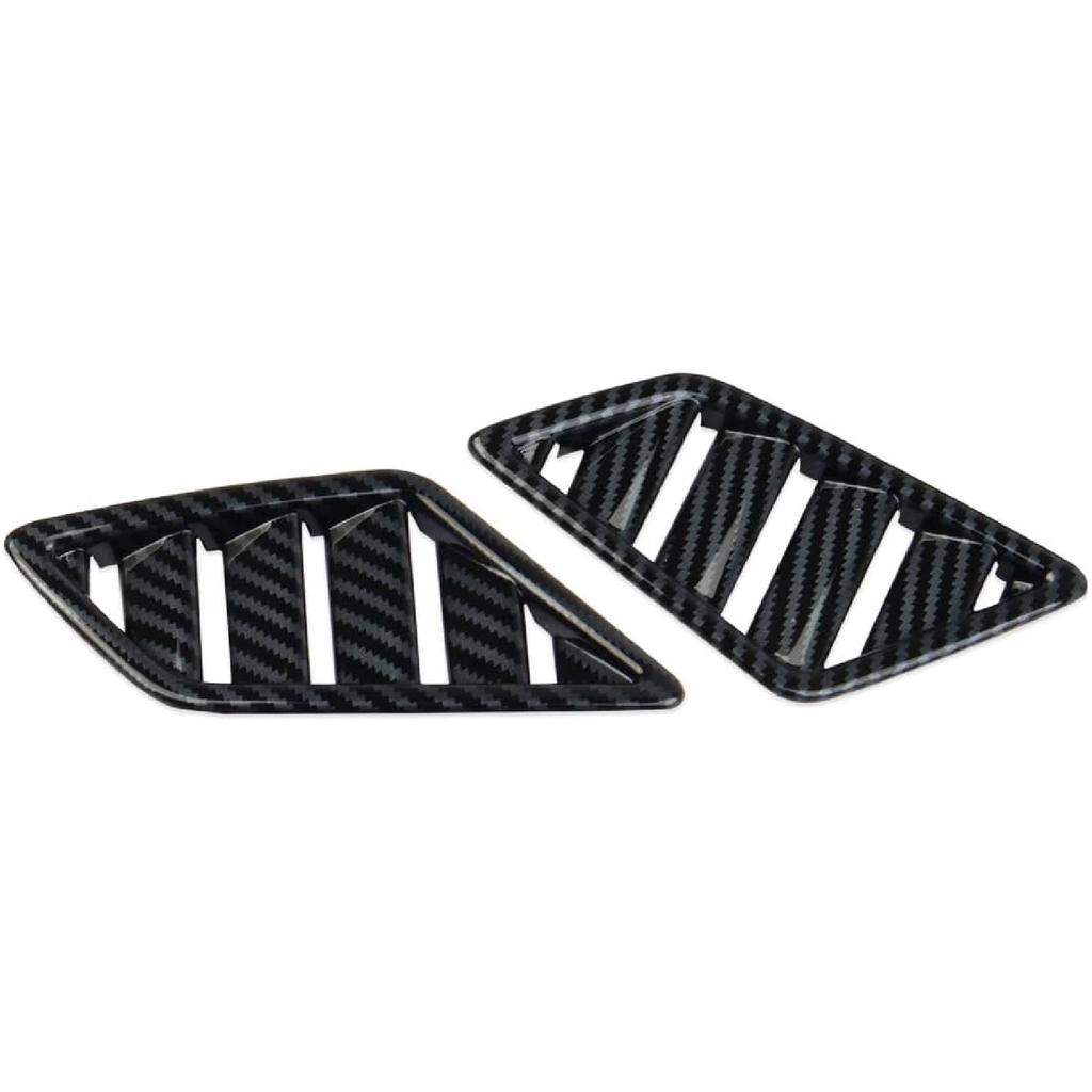 Carbon Fiber Dashboard Upper Side Air Vent Cover Trim Accessories for Mitsubishi Outlander 2022-2026