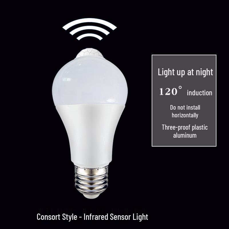 

Розумне інфрачервоне світло з датчиком руху для дому. White-8