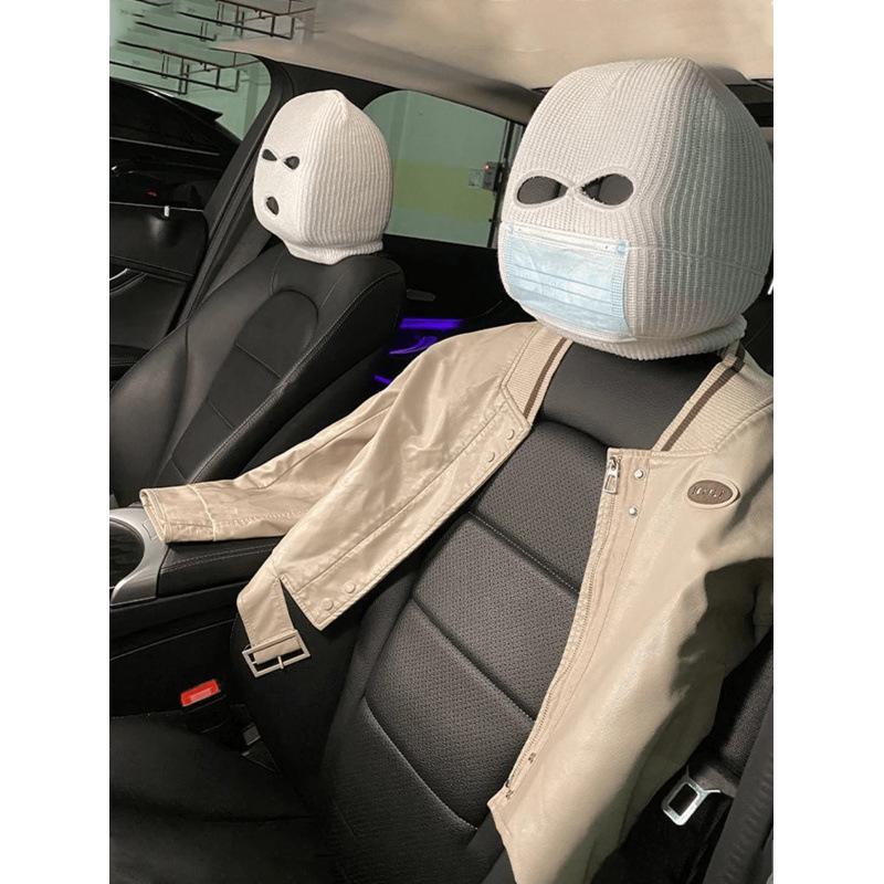 2026 Z8062 Universal Vehicle Headrest Cover - Compatible with Most Models