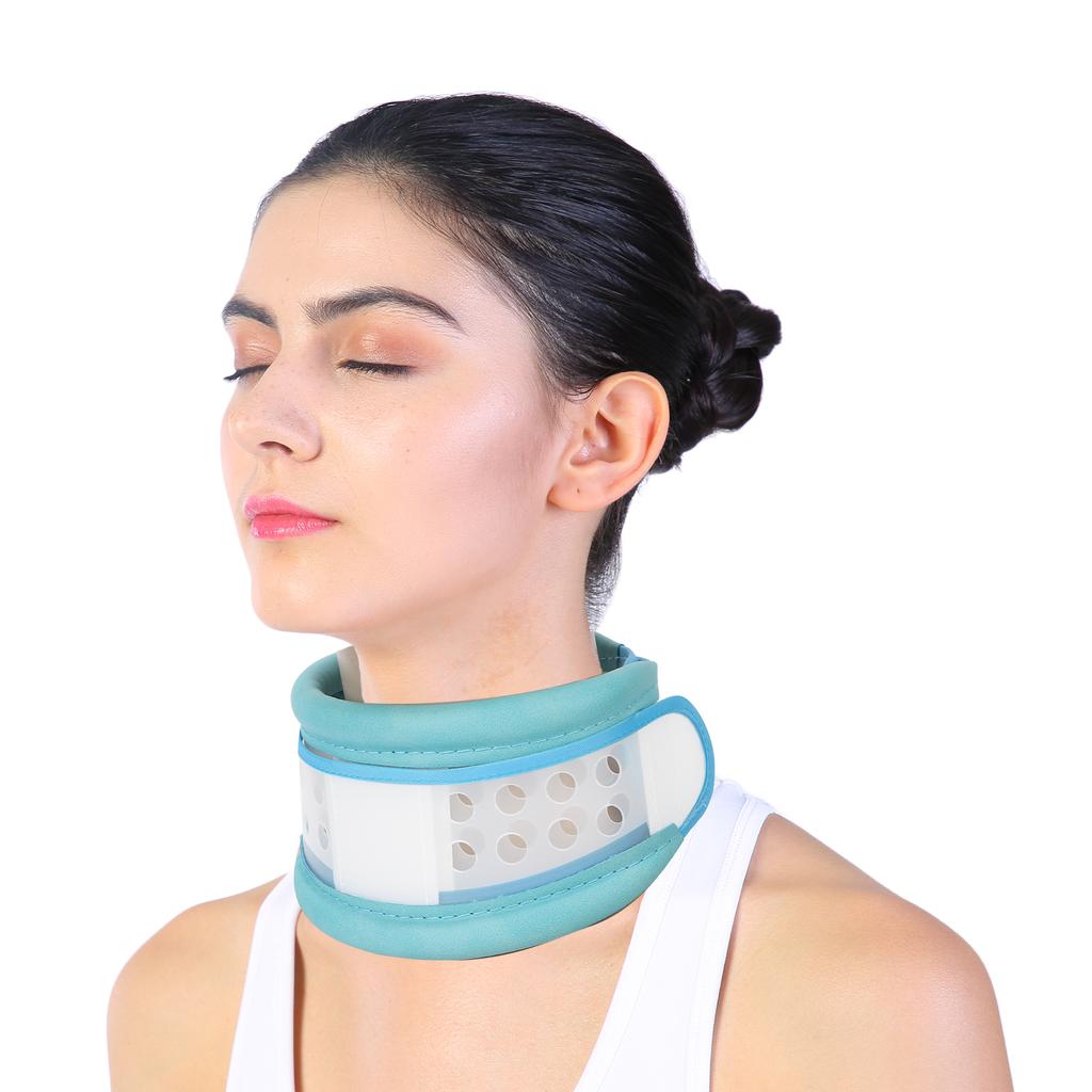 Cervical Collar Comfortable Breathable Adjustable Flexible Ergonomic Separate Design Pain Relief Device for Home