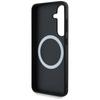 Etui Bmw Leather Tricolor Stripe Magsafe Do Samsung Galaxy S25 Czarny