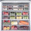 Refrigerator Storage and Preservation Box, Household Food Sealed Box, Stacked with Kitchen Fruits, Vegetables, Eggs, Timer, Froz