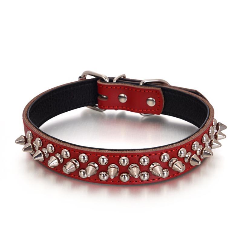 Pet collar bullet nails are suitable for small and medium-sized pets with anti-bite and explosion-proof leather pet collars.
