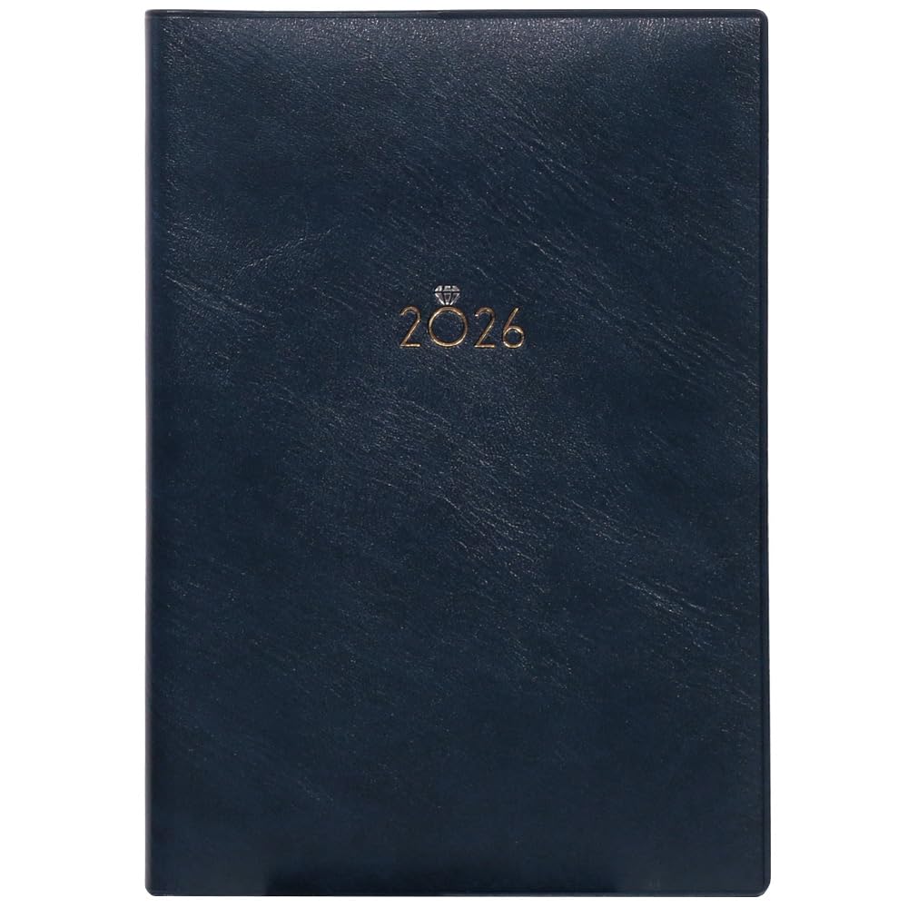 

LaboClip 2026 Planner, January Start, B6, Weekly, Horizontal, Type 3, Gem, Navy, 2601CGE-NV