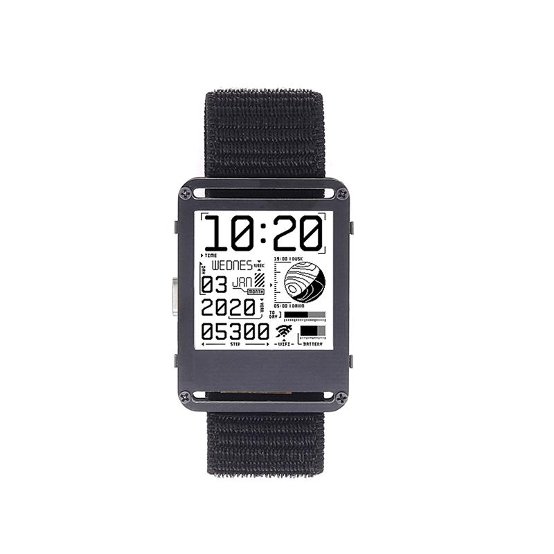 Watchy Esp32 Programmable Electronic Watch Ink Screen Angle Viewing Wallpapers Ultralow Freely Power Wide Consumption Can S S7N4