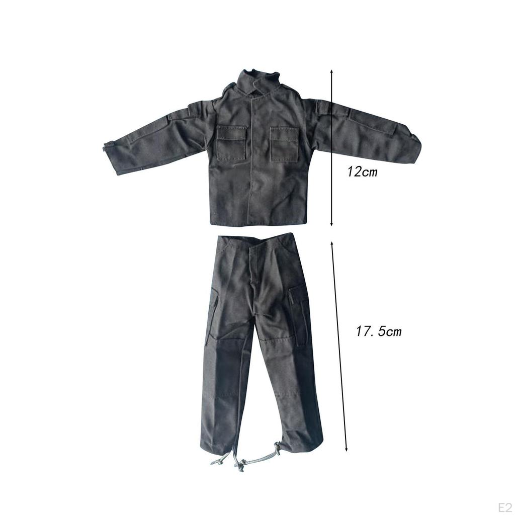 1/6 Male Figure Clothes Full Suit Jacket and Pants, Fashion Dress up,Outfit Uniform for 12'' Action