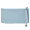 Women's Vintage Long Wallet PU Leather Zipper Soild Color Large Capacity Card Holder Clutch Purse Bag
