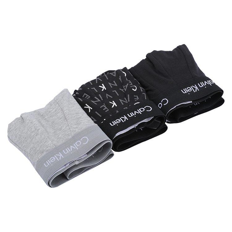 Calvin Klein Nowoczesne majtki bokserki z paskiem grawitacyjnym dla mężczyzn, 3-pak, wielokolorowe U2664G-YKS