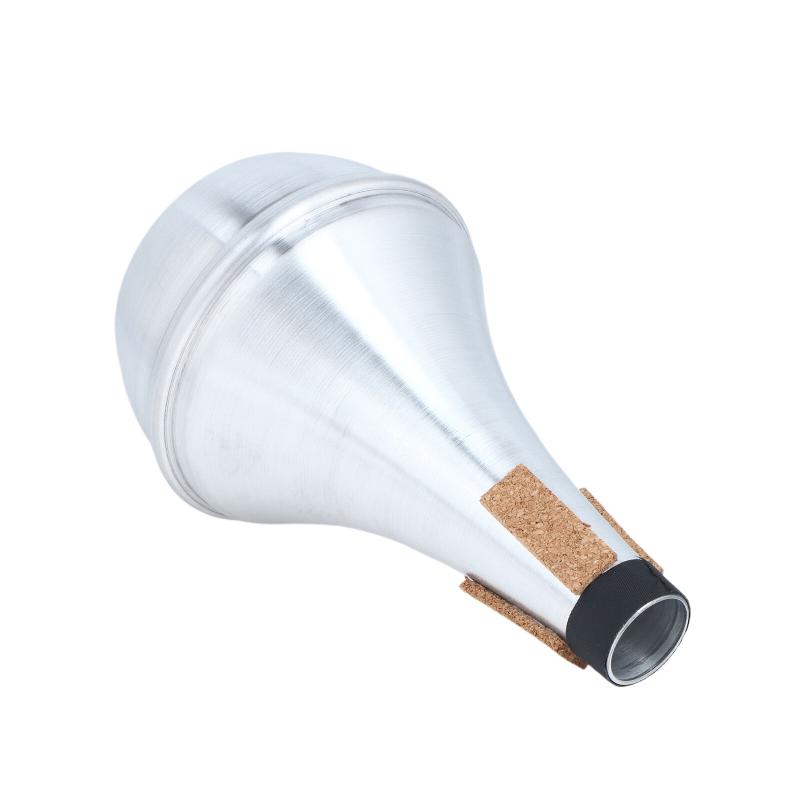 Weaker Beginners Practice Straight Body Mute Accessories Portable Mute Aluminum Alloy Trumpet Silencers Trumpet Universal