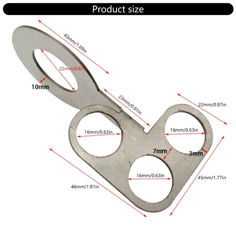 Headlamp Spotlight Button Switch Bracket Motorbike Modification Accessories Universal 22mm Handlebar Mounted Bracket