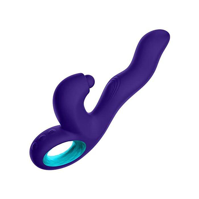Vibromasseur Lapin - Femme Funn - Klio Dark - Violet - 12,7 cm